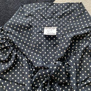 Vintage Moschino Polka Dot Blouse ⚫️ (US size 10)